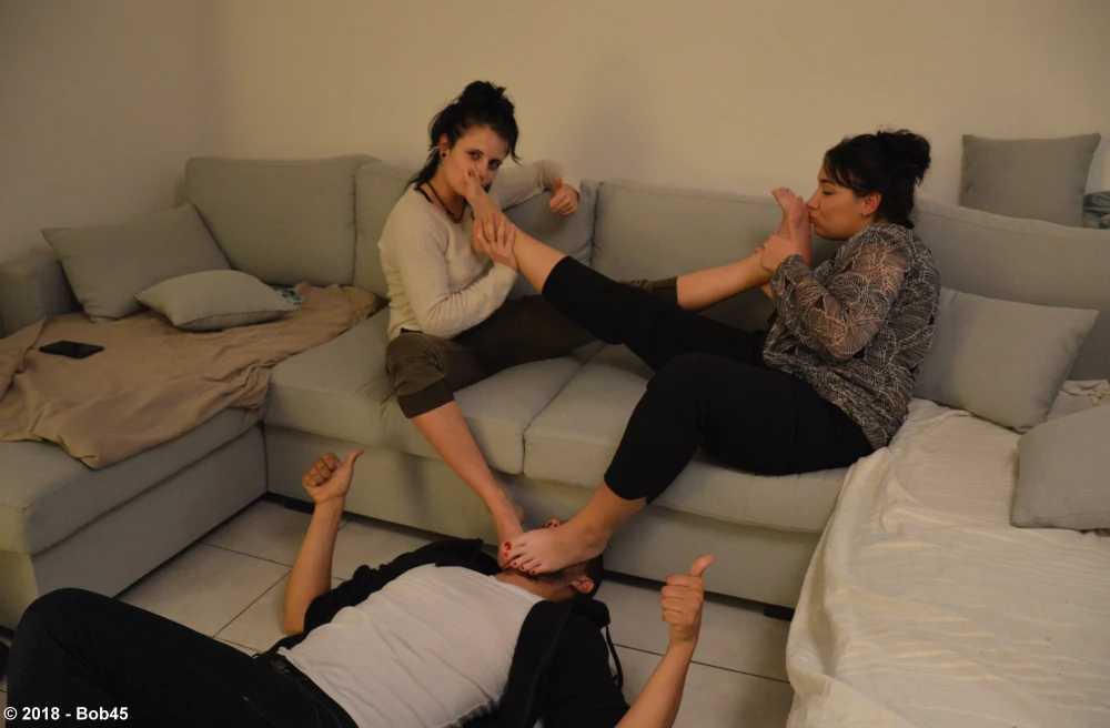 Morticia, Monica et Bob45 - Tournage complet : Un moment exceptionnel avec deux femmes merveilleuses et adorables 