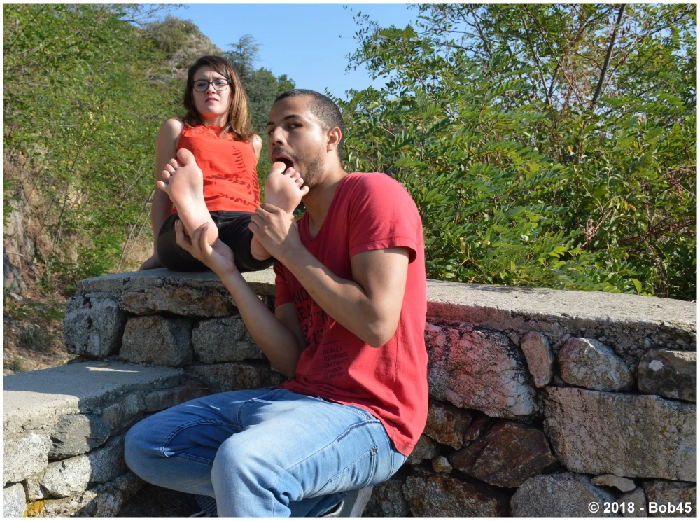 Cece &amp; Bob45 - Moment fantastique avec une magnifique déesse entre vignes et sous-bois.