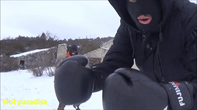 Calista &amp; Bob45 - Entraînement de boxe mixte en montagne