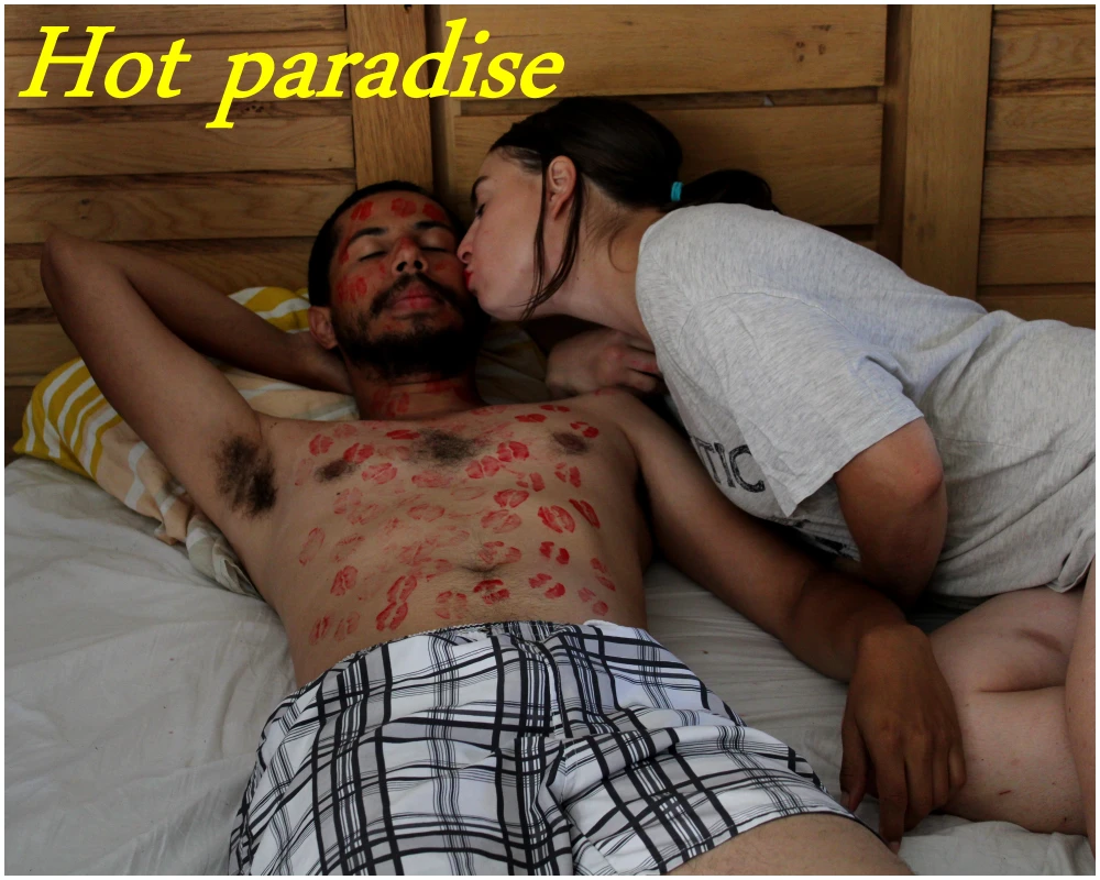 Calista &amp; Bob45 - Calista me fait des baisers sensuels